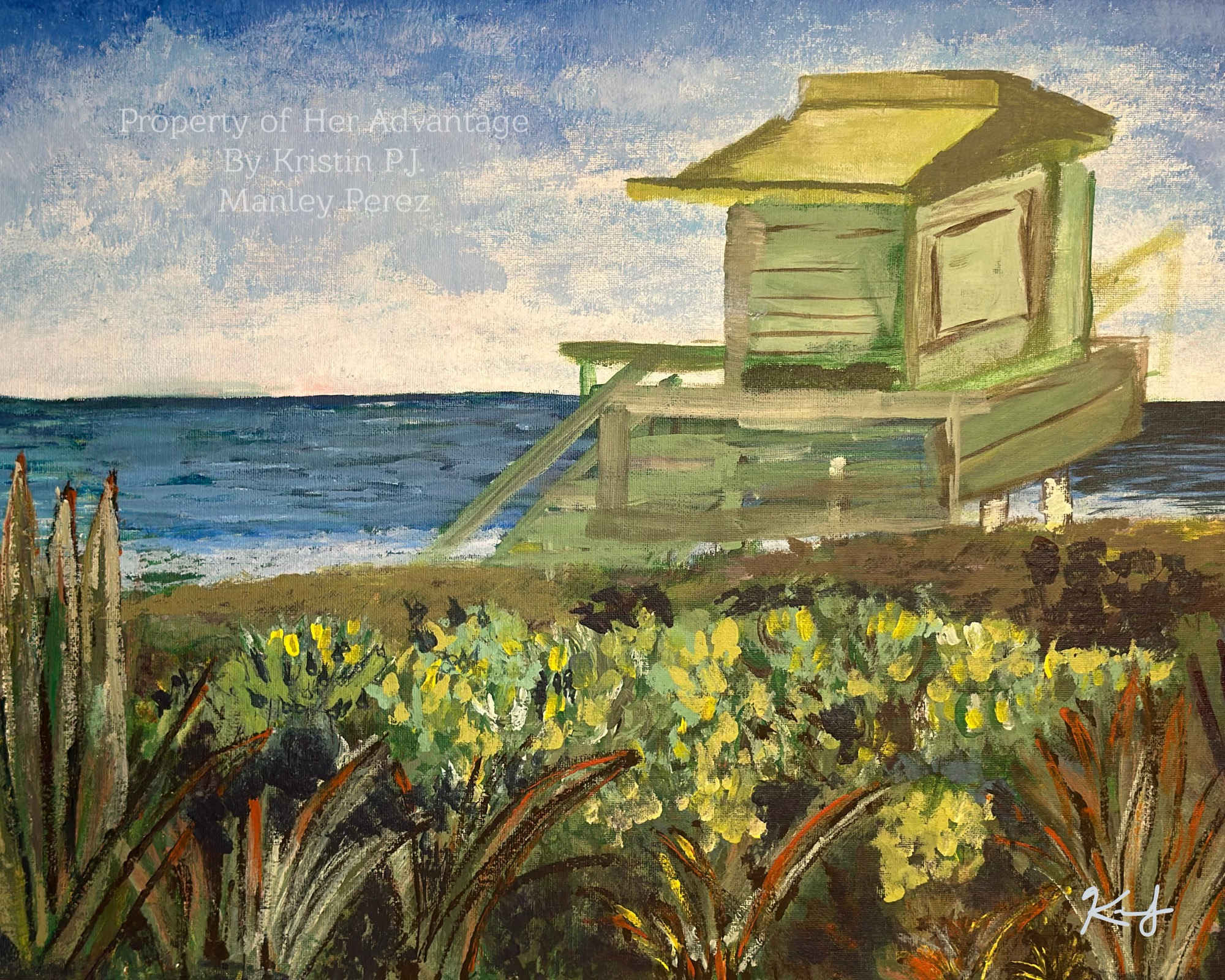 By the Green Beach Hut image 0
